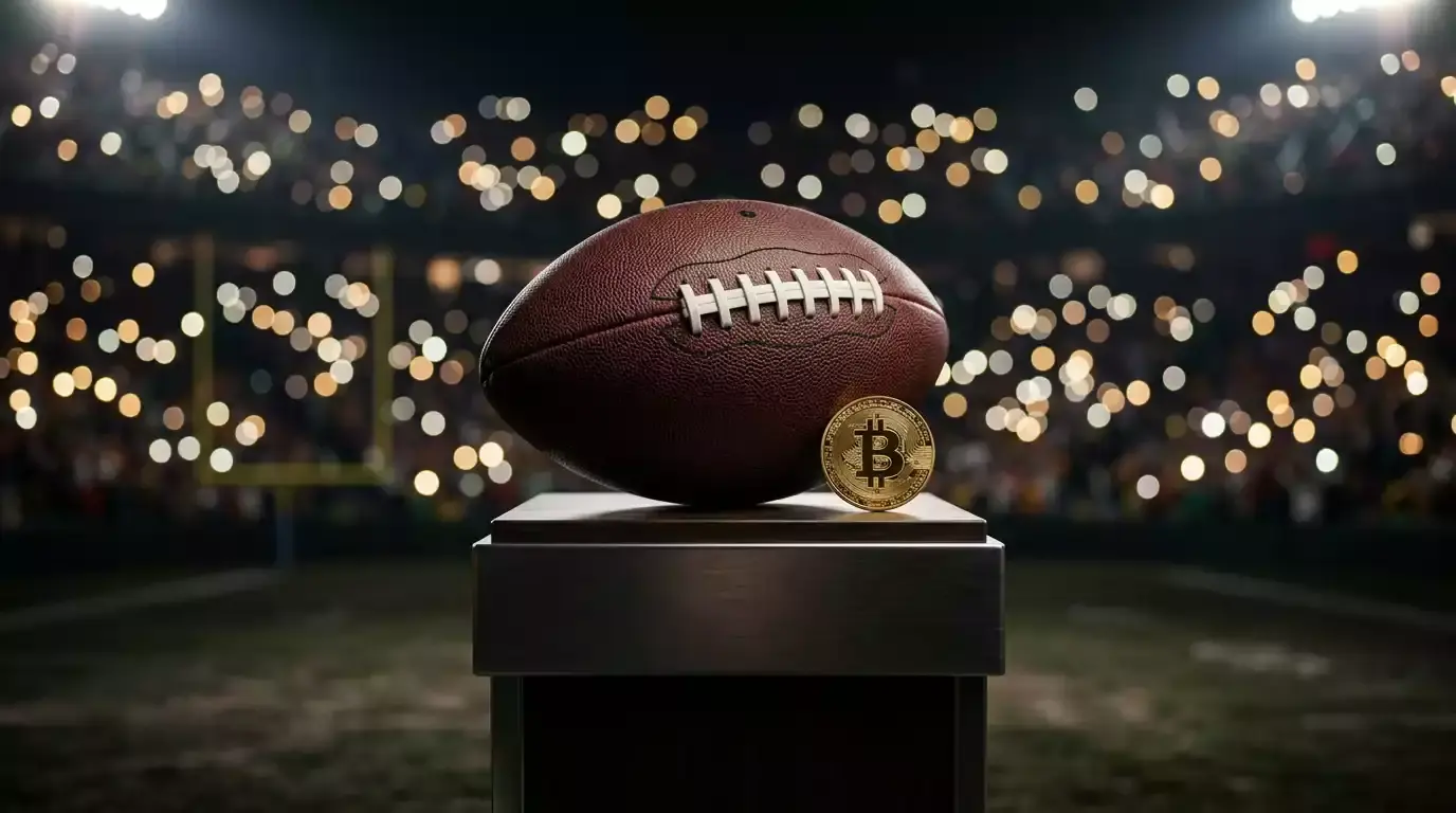 Super Bowl crypto betting markets showing unique prop bets, futures odds, and deposit timing strategy for UK bettors
