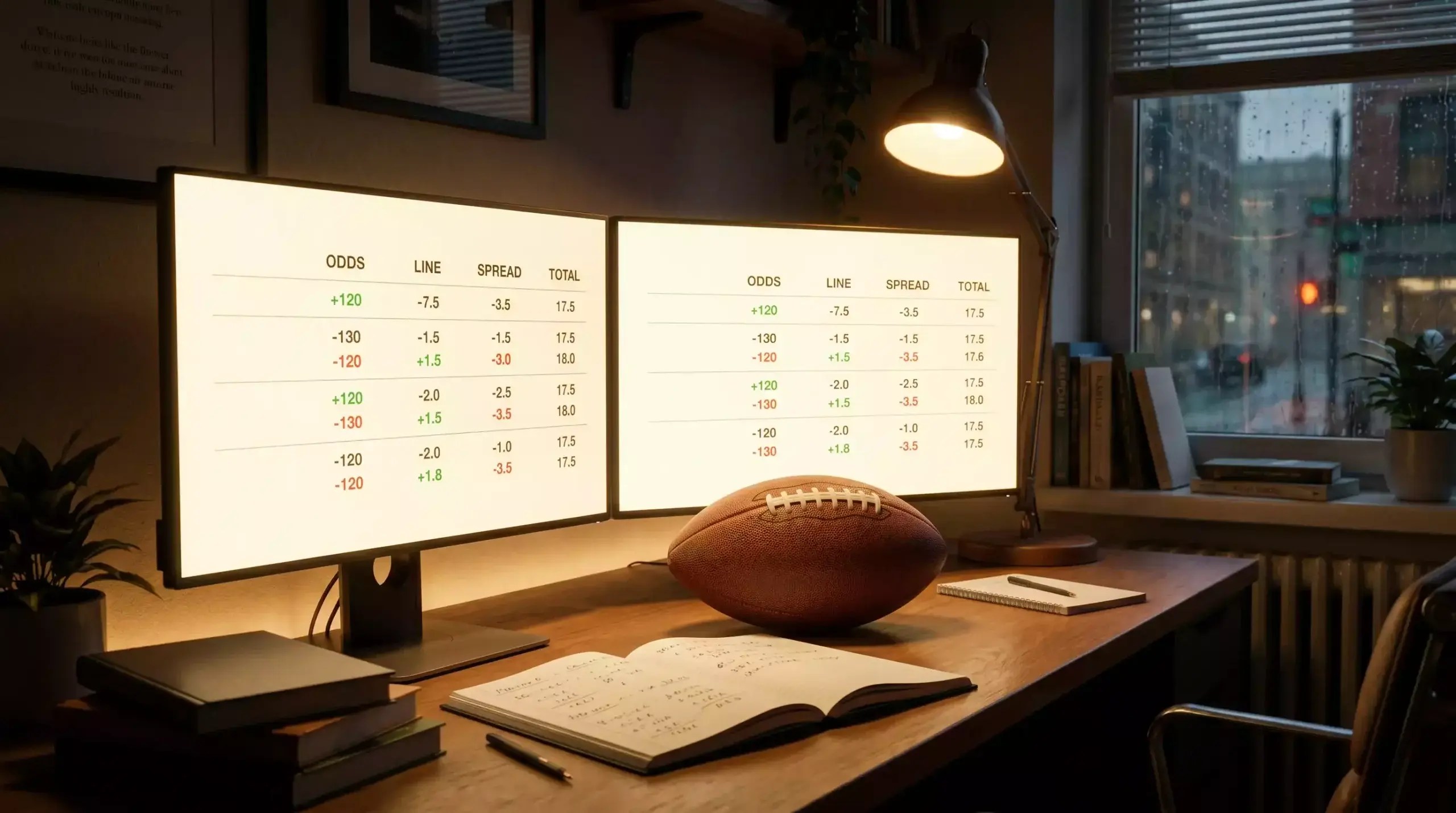 NFL line movement chart showing spread shifts at crypto sportsbooks with reverse line movement and steam move indicators